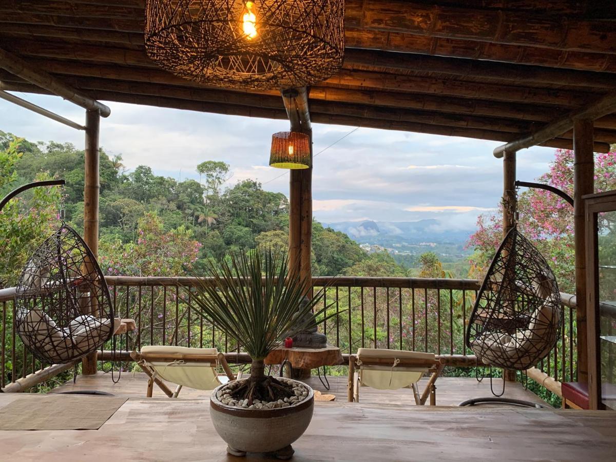 La Casa De Loto Retreat Guatape Exterior photo
